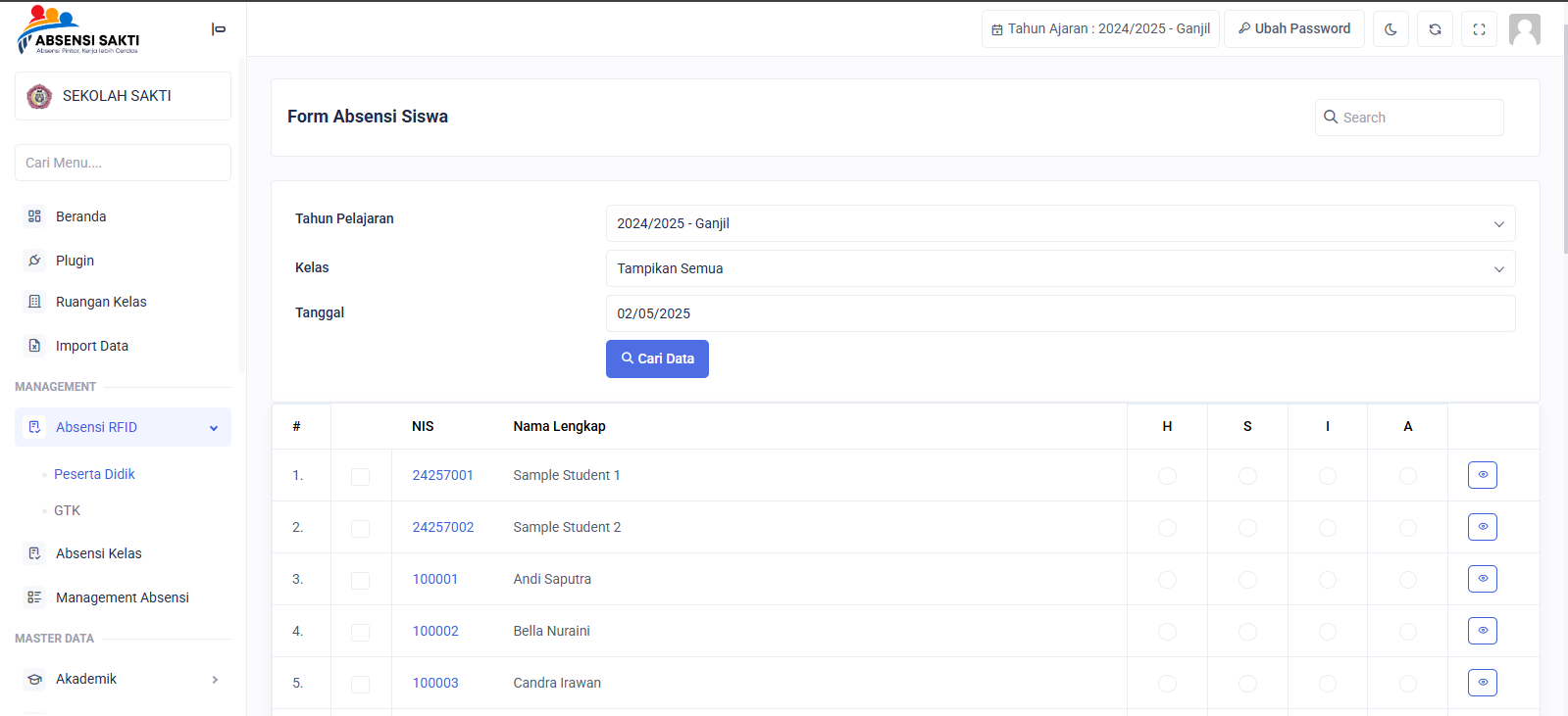 Ilustrasi dashboard sistem absensi berbasis IoT dengan grafik dan ikon teknologi modern